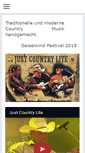 Mobile Screenshot of just-country.de